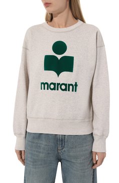 Хлопковый свитшот ISABEL MARANT ETOILE, ар�т. 24PSW0011FA-B1M12E, фото 3