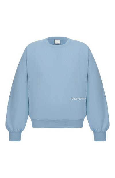 Мужские хлопковый свитшот ГОША РУБЧИНСКИЙ, арт. SW_0401_BLUE