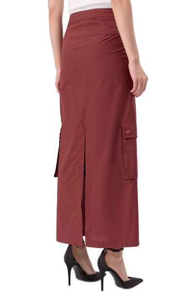 Хлопковая юбка ERIKA CAVALLINI, арт. P5SJ10, фото 4