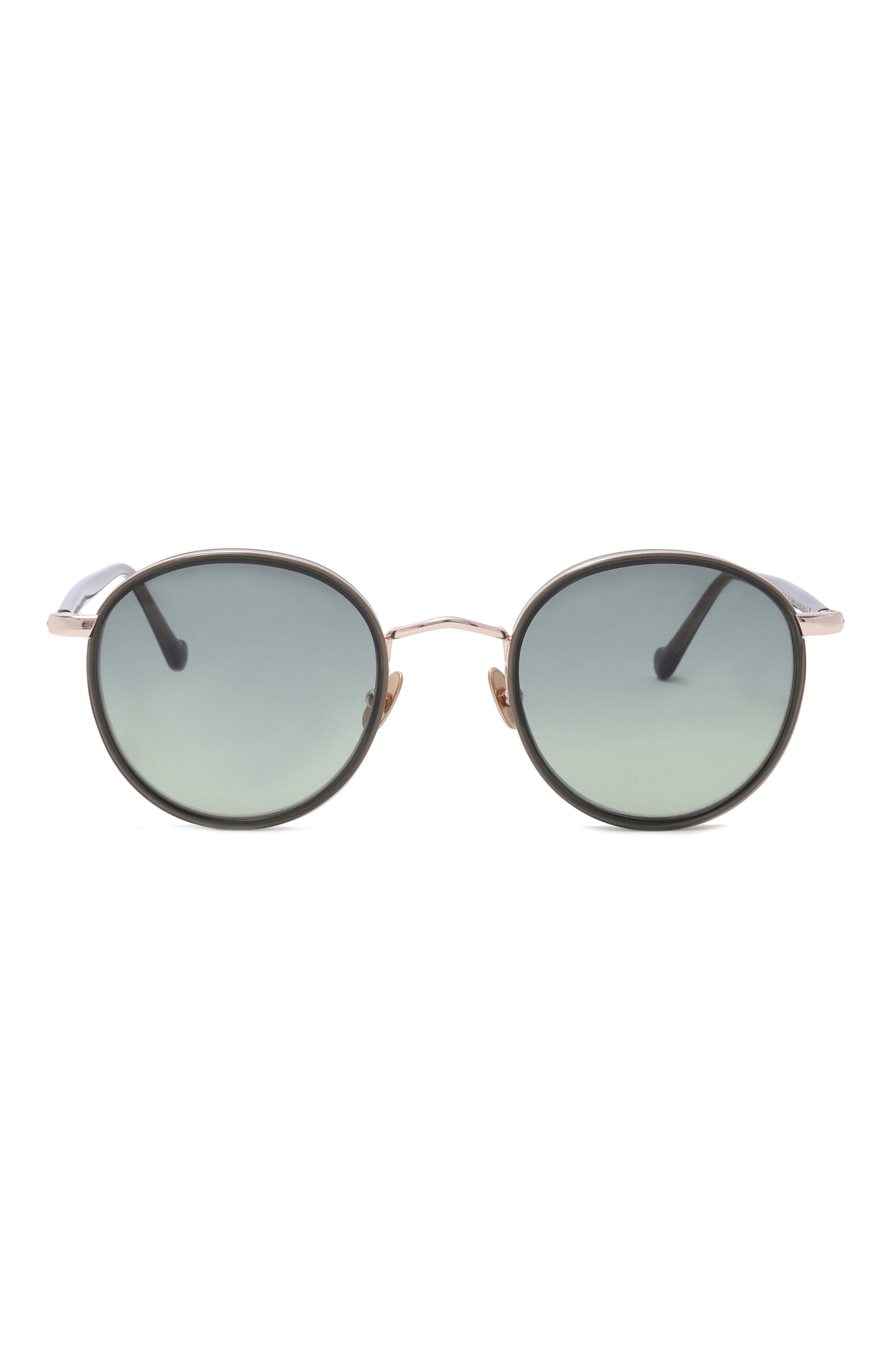 Солнцезащитные очки MOSCOT, арт. ZEV SUN DARK GREEN/G0LD F0REST W00D, фото 4