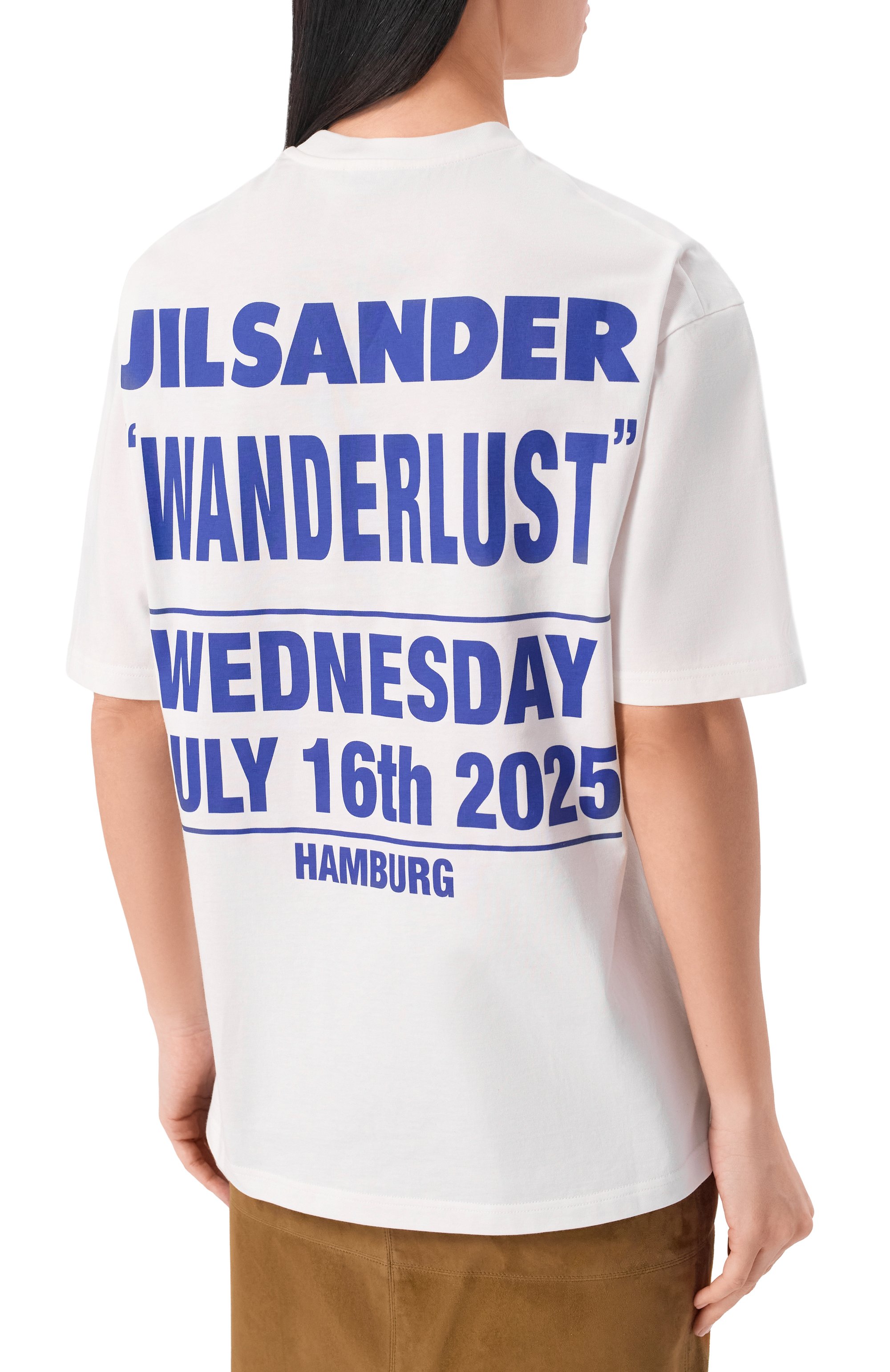 Хлопковая футболка JIL SANDER белого цвета по цене 49800 руб., арт. J03GC0157/J20362, фото 4 Хлопковая футболка JIL SANDER, арт. J03GC0157/J20362, фото 4