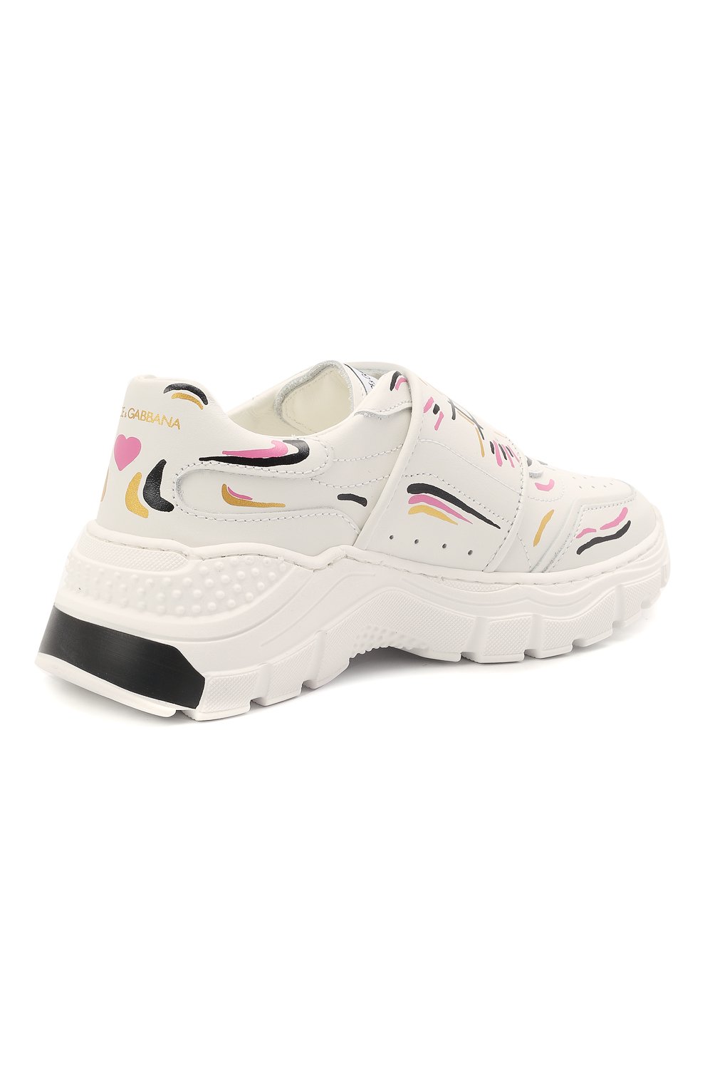 Кожаные кроссовки DOLCE & GABBANA, арт. D11016/AJ931/29-36, фото 3