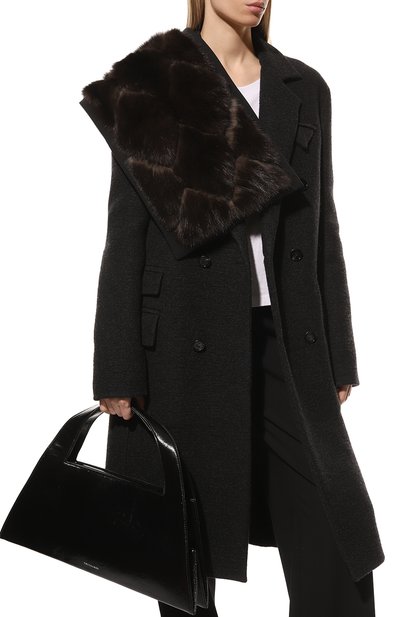 Двусторонний шарф из меха соболя BLACK SABLE, арт. BS-004SL, фото 4