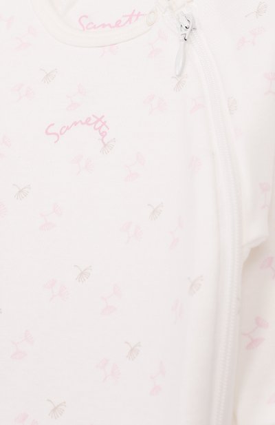 Хлопковый комбинезон с принтом SANETTA, арт. 906446, фото 3