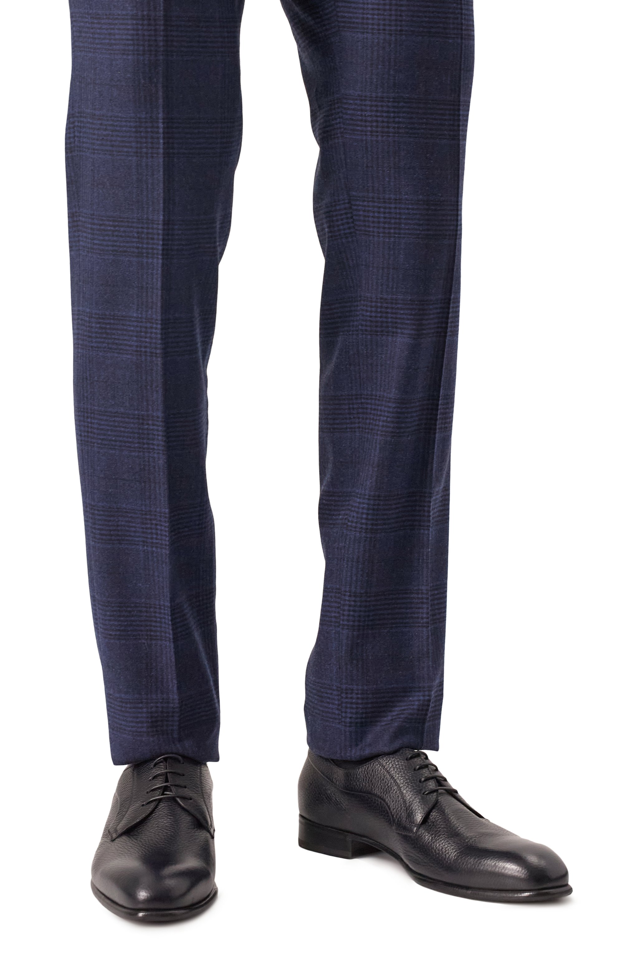 Кожаные дерби BARRETT темно-синего цвета по цене 69950 руб., арт. 242U075.9, фото 3 Кожаные дерби BARRETT, арт. 242U075.9, фото 3