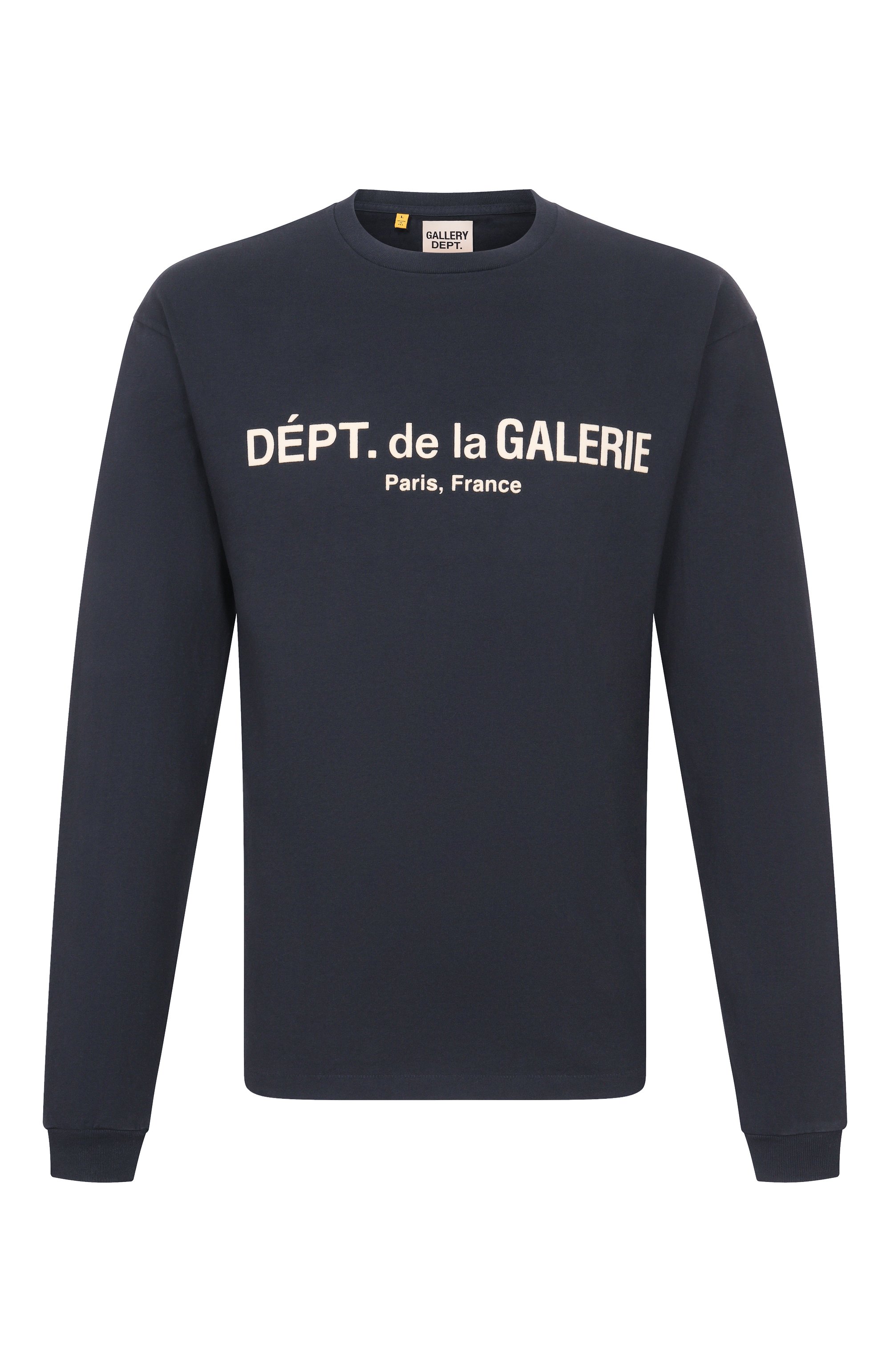Хлопковый лонгслив GALLERY DEPT., арт. T0P037/C0TT0N, фото 1