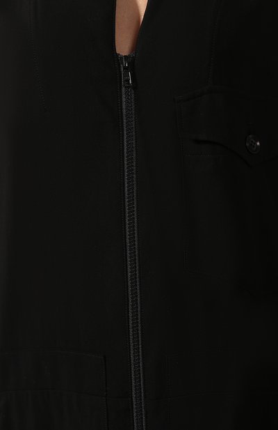 Платье YOHJI YAMAMOTO черного цвета по цене 68400 руб., арт. YC-D33-201, фото 5 Платье YOHJI YAMAMOTO, арт. YC-D33-201, фото 5