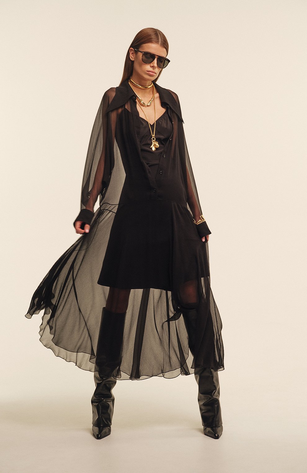 Кожаные сапоги jane 100 PARIS TEXAS черного цвета по цене 99000 руб., арт. PX1436/XVT01, фото 7 Кожаные сапоги jane 100 PARIS TEXAS, арт. PX1436/XVT01, фото 7