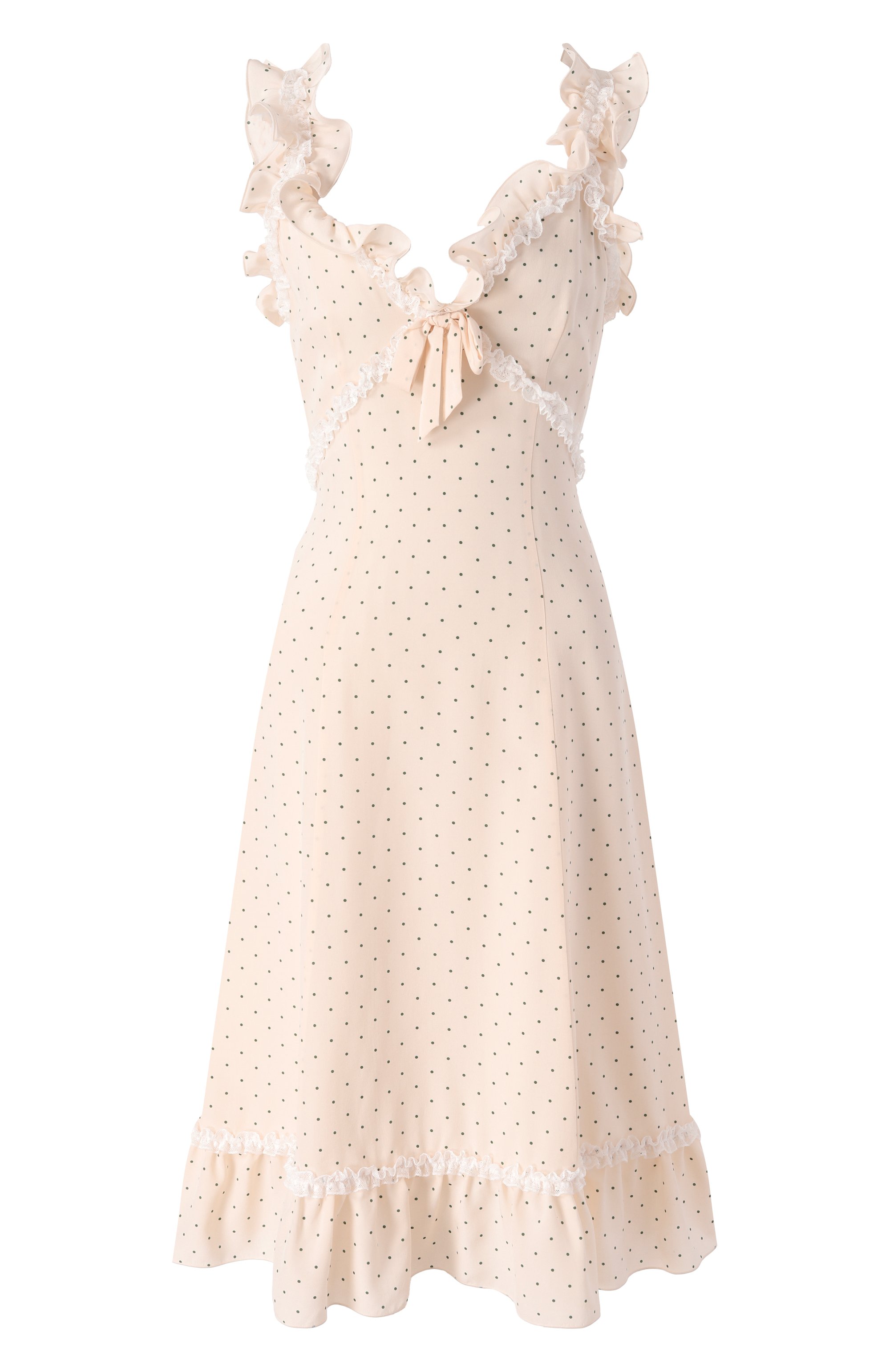 Шелковое платье ALESSANDRA RICH, арт. FABX4034-F4508, фото 1