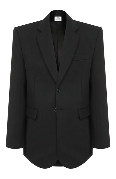 Мужской хлопковый пиджак VETEMENTS, арт. UA53JA550B/1606 HEAVY M0LLET0N