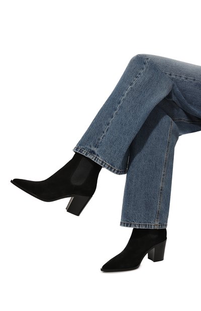 Замшевые ботильоны romney 70 GIANVITO ROSSI, арт. G72968.70CU0.SUENER0, фото 3