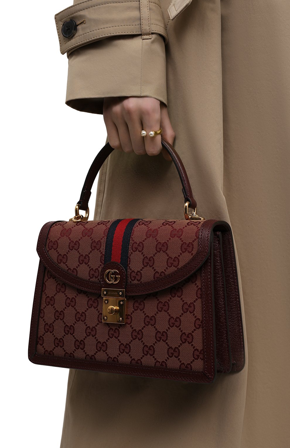 Сумка ophidia small GUCCI, арт. 651055/9Y9MX, фото 2