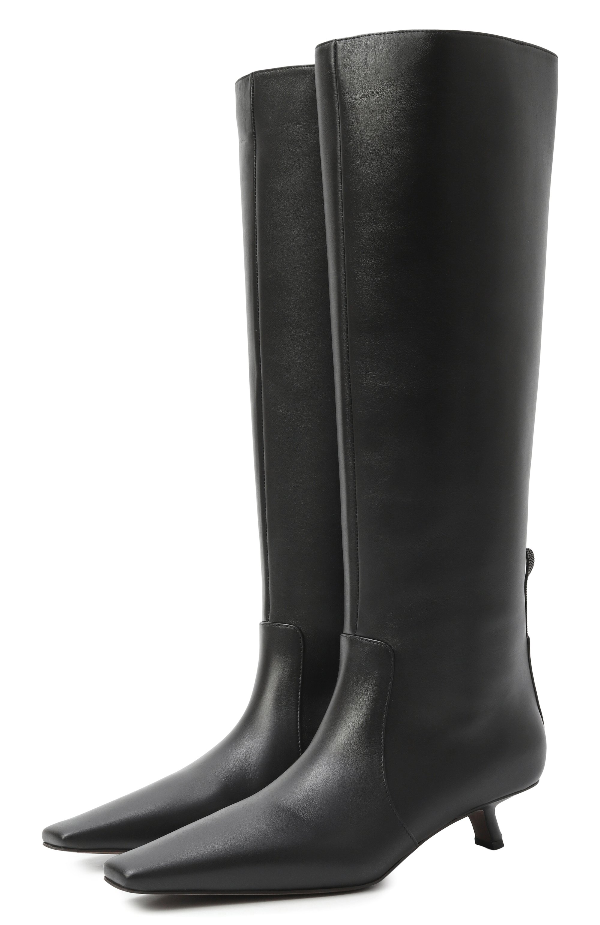 Кожаные сапоги BRUNELLO CUCINELLI, арт. MZSKC3057P, фото 1