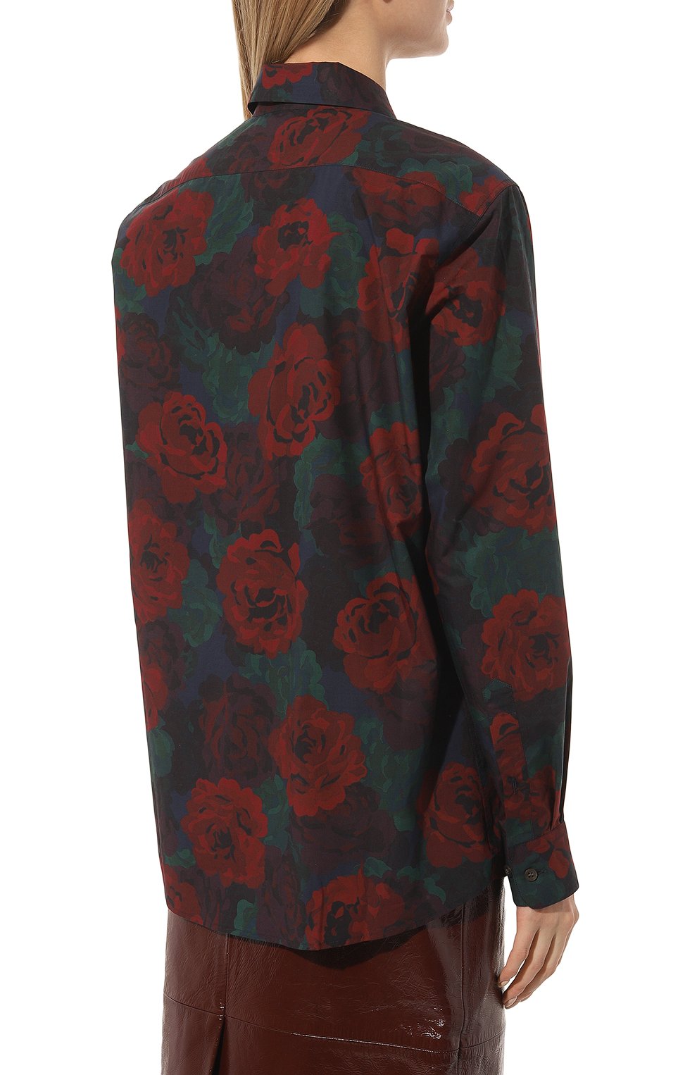 Хлопковая рубашка DRIES VAN NOTEN, арт. 231-030708-6011, фото 4