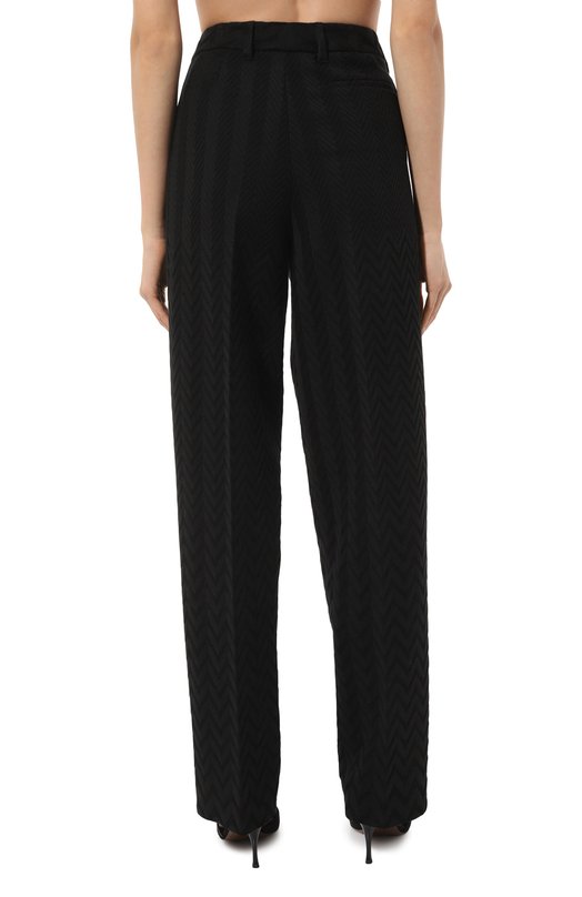 

Брюки из хлопка и вискозы Missoni, Чёрный