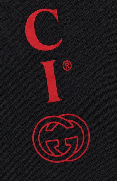 Хлопковые шорты GUCCI, арт. 548281/XJAJL, фото 3