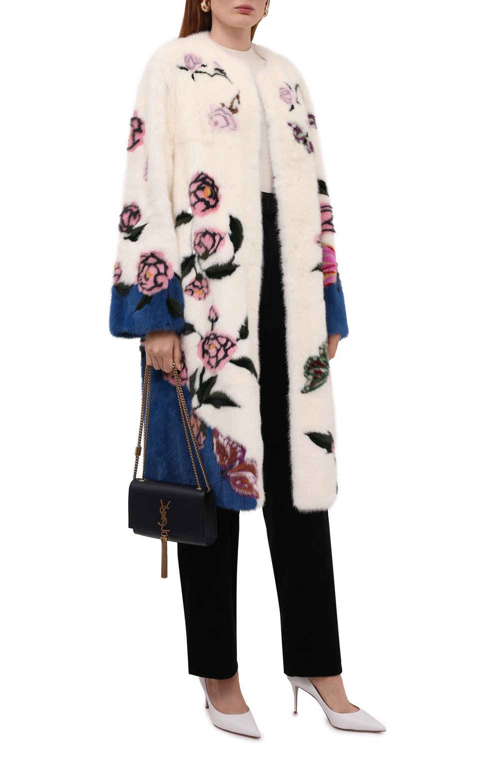 Шуба из меха норки VALENTINO разноцветного цвета по цене 7540000 руб., арт. WF3FAN811CF, фото 2 Шуба из меха норки VALENTINO, арт. WF3FAN811CF, фото 2