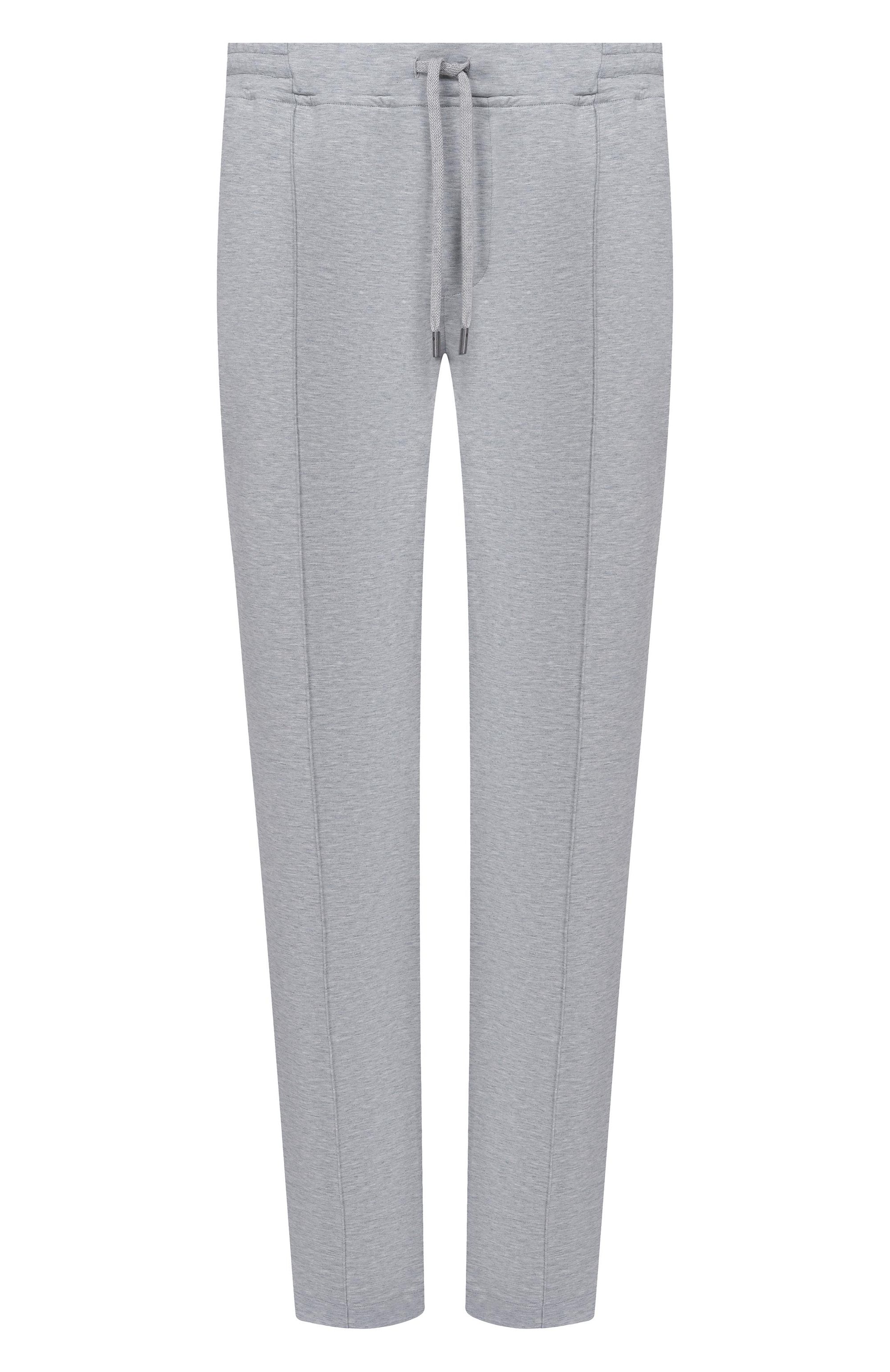 Брюки из хлопка и шелка CAPOBIANCO, арт. 20M708.DS00._001, фото 1