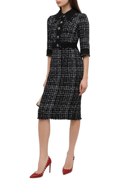 Кожаные туфли rockstud VALENTINO, арт. RW2S0057/VCE, фото 2