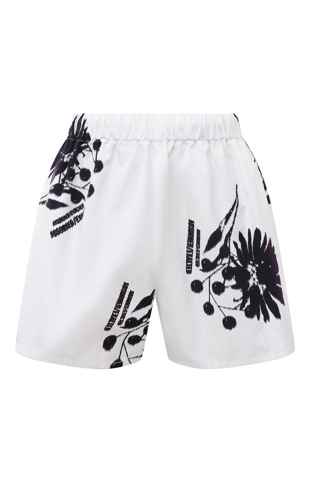 Хлопковые шорты PRADA, арт. P202E-1YSQ-F0964-202, фото 1