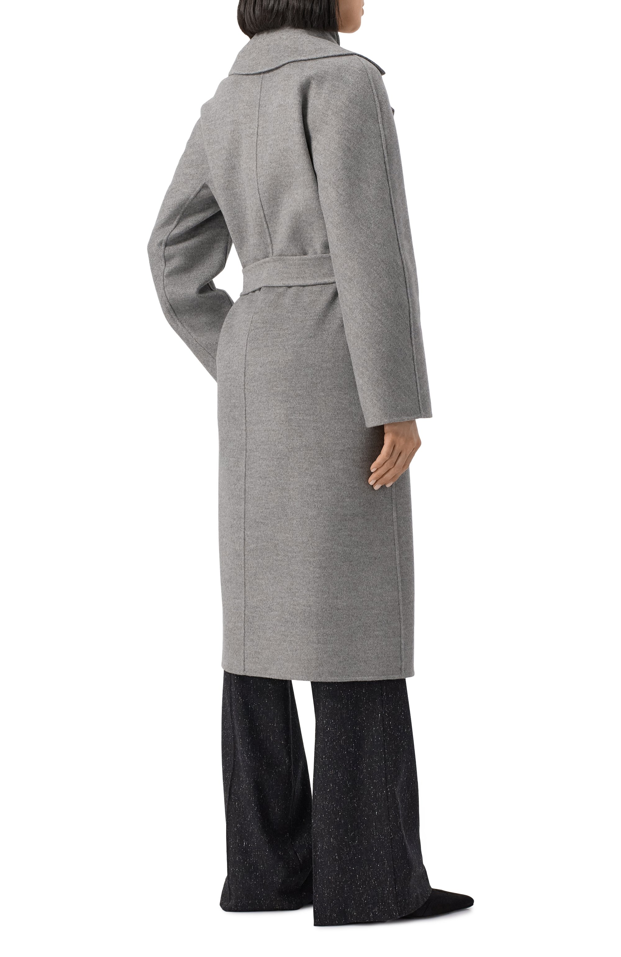 Шерстяное пальто MAX MARA STUDIO, арт. CLES, фото 4