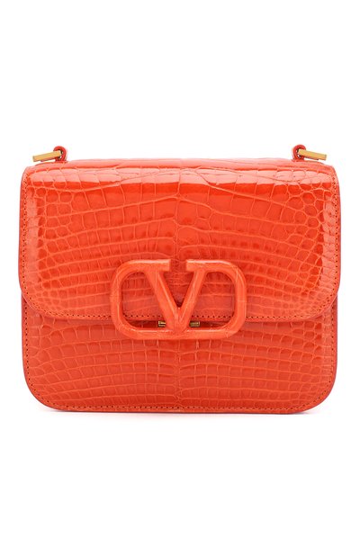 Женская сумка vsling small из кожи аллигатора VALENTINO, арт. SW0B0F01/XDE/AMIS