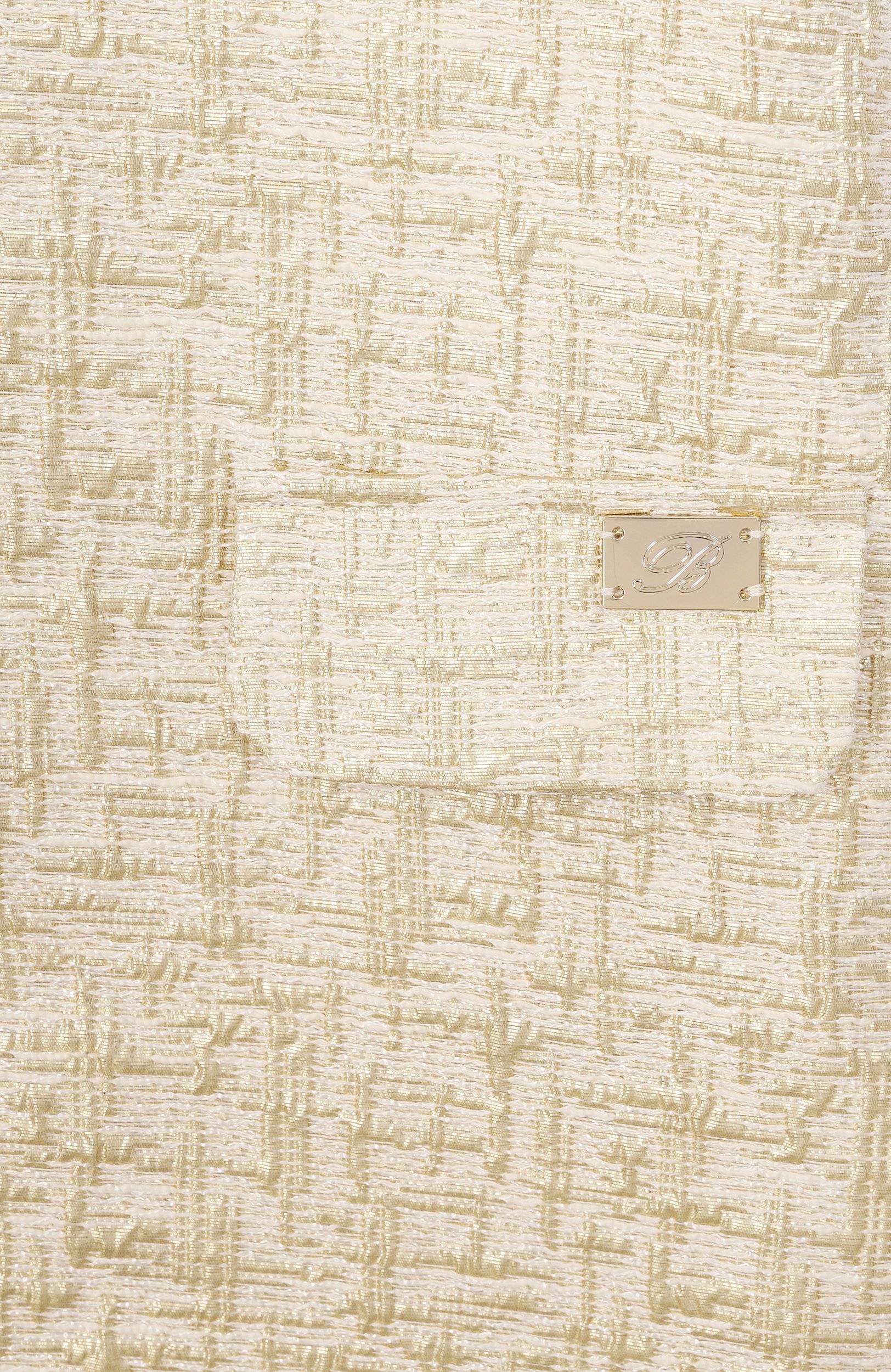 Платье из шелка и хлопка BLUMARINE, арт. BFAB0780/SE010, фото 3