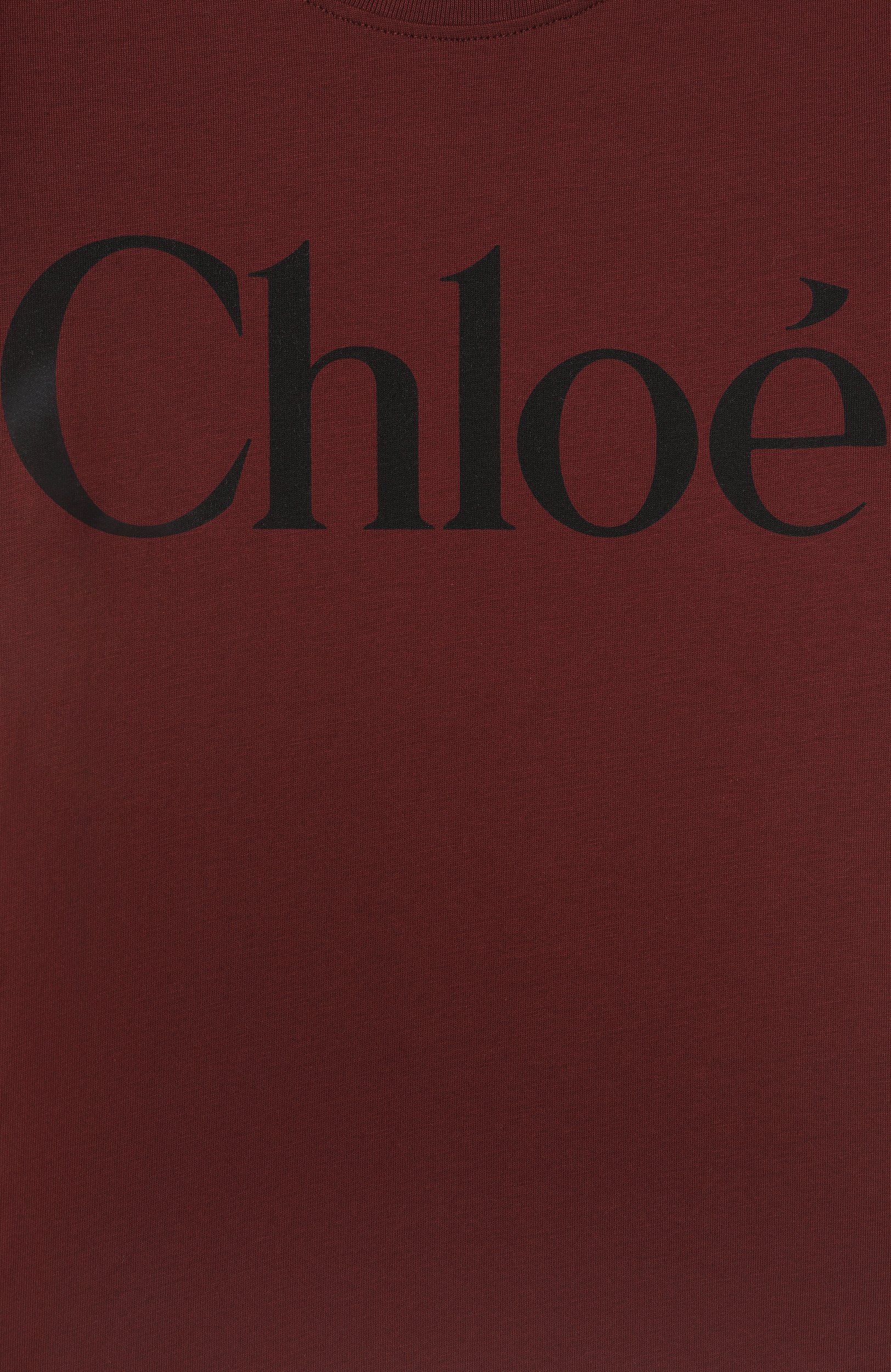 Хлопковая футболка CHLOÉ, арт. C21301, фото 3