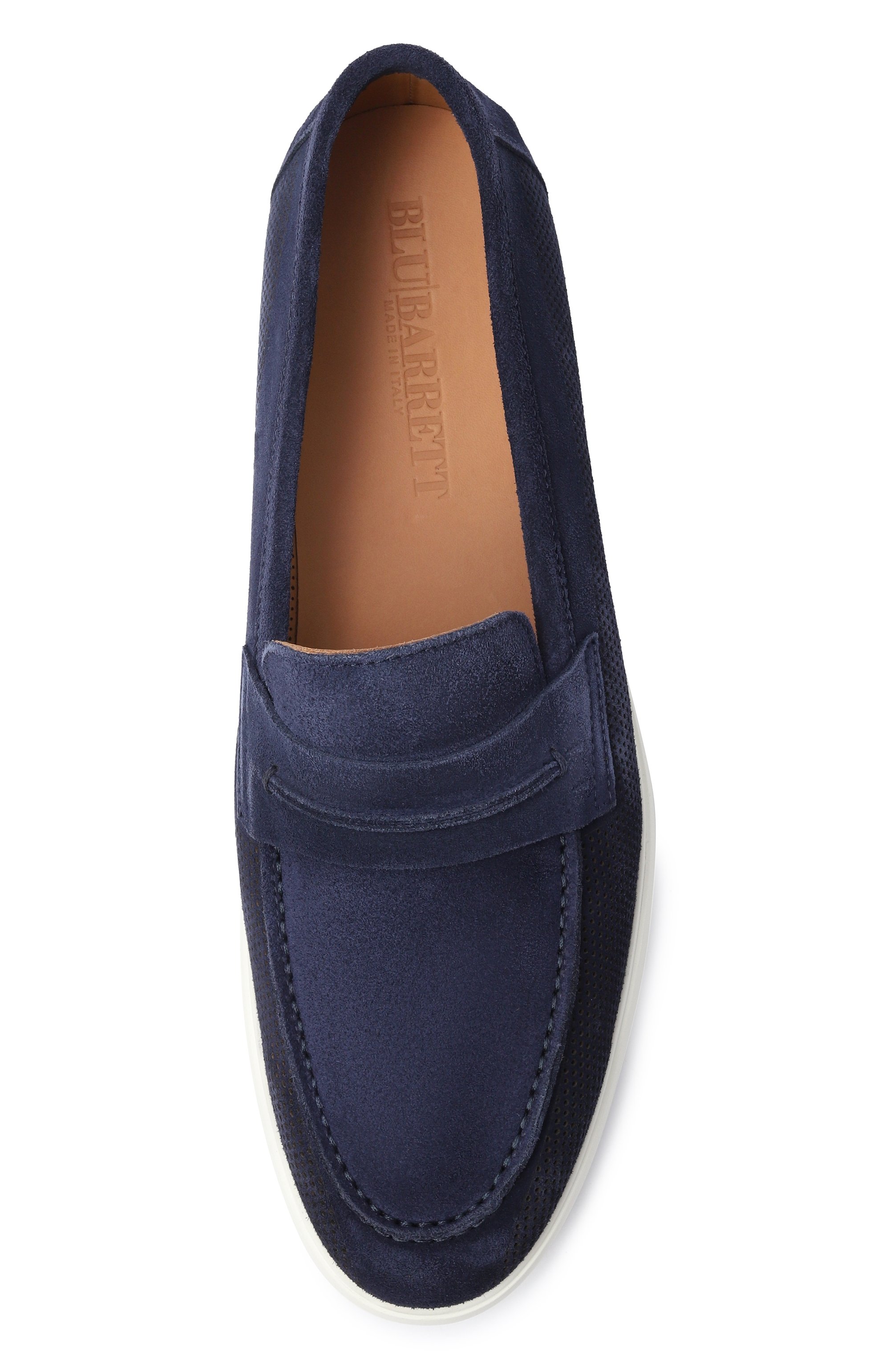 Замшевые лоферы BLU BARRETT, арт. EDWIN-14090.2/LIGHT CASHEMERE, фото 6