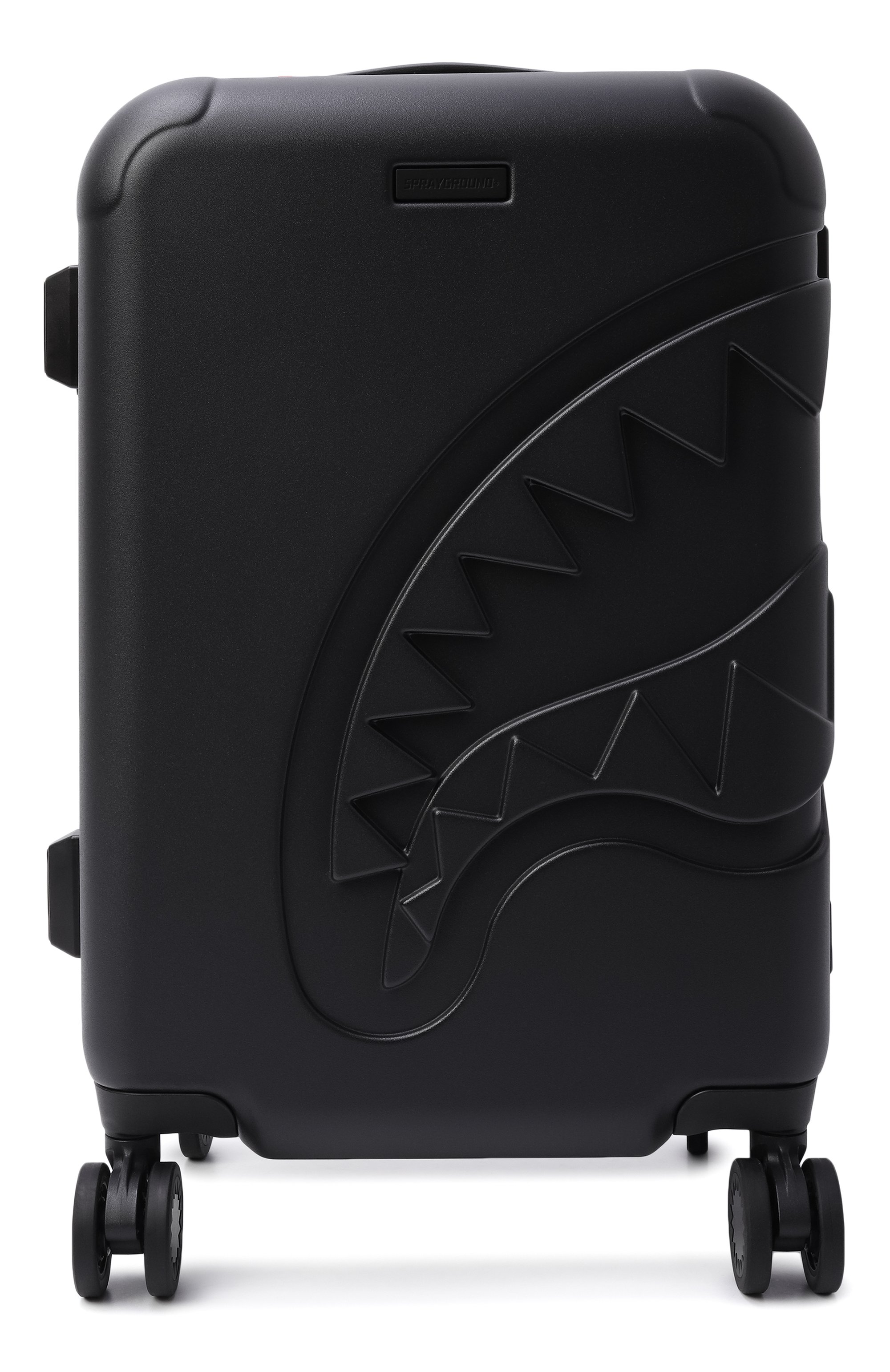 Чемодан reality check sharkitecture carry-on SPRAYGROUND, арт. 910CL291NSZ/CARG0 PATCHES CARRY-0N LUGGAGE BLK, фото 1