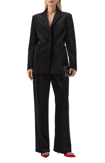 Текстильные туфли decollete tutti frutti 75 RUBEUS MILANO, арт. DEC0LLETE TUTTI FRUTTI 75/SILK, фото 3