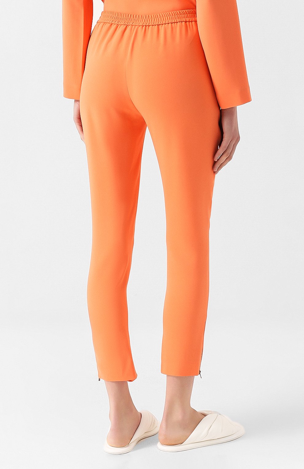 Брюки STELLA MCCARTNEY кораллового цвета по цене 66600 руб., арт. 358300/SCA06, фото 4 Брюки STELLA MCCARTNEY, арт. 358300/SCA06, фото 4