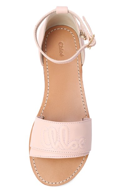 Кожаные босоножки CHLOÉ, арт. C20878, фото 4