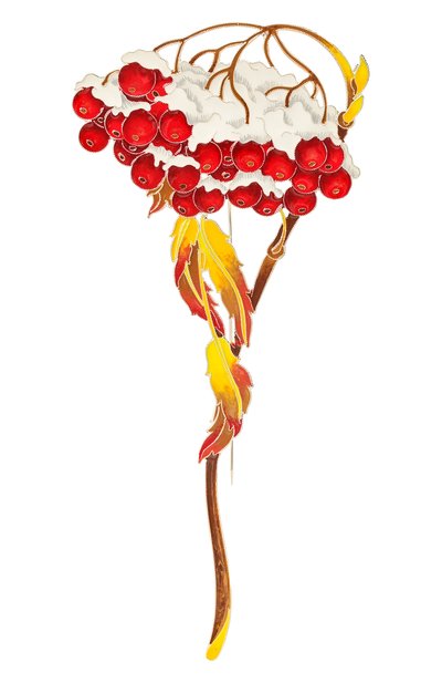 Брошь рябина обыкновенная РУССКИЕ САМОЦВЕТЫ, арт. 41516, фото 1