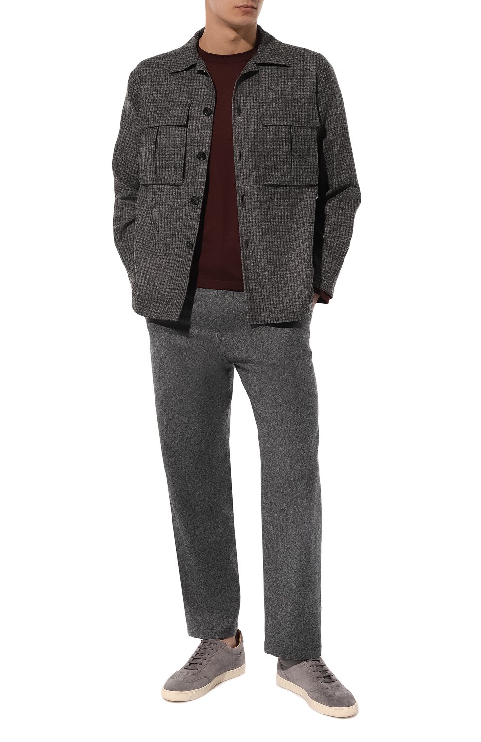 Шерстяная рубашка KITON, арт. UMC013K0127C01, фото 2