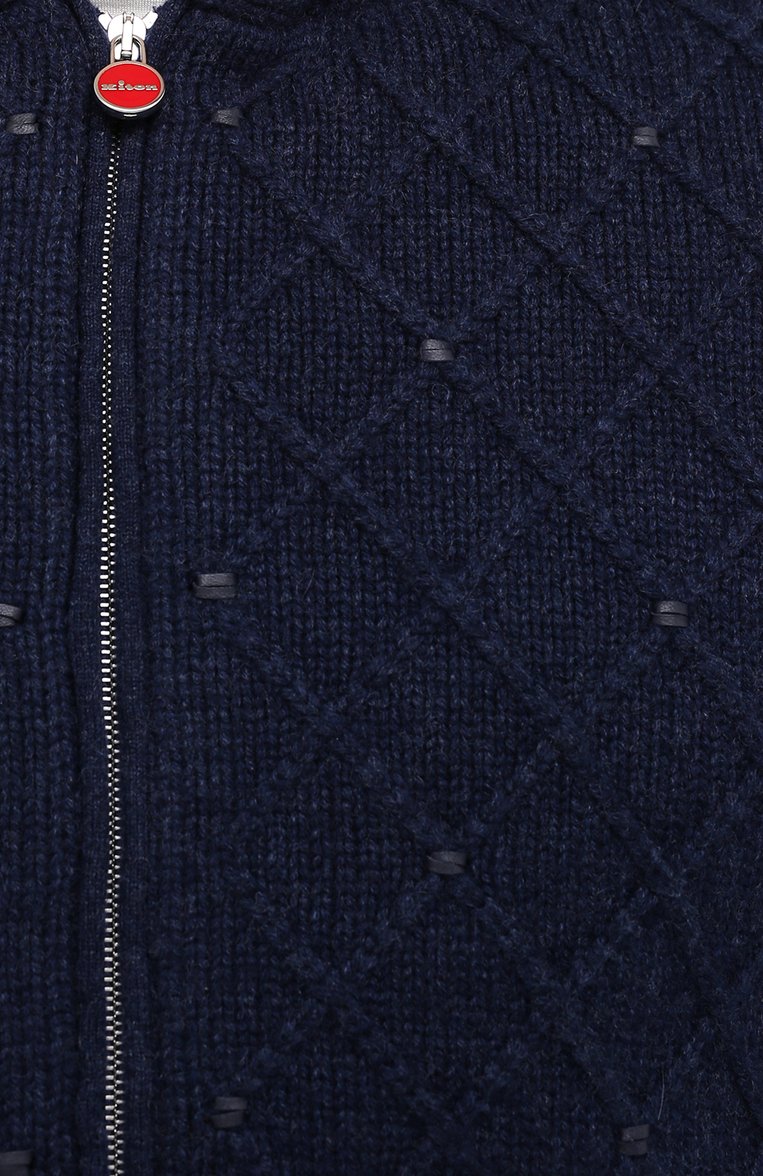 Кашемировый бомбер с меховой подкладкой KITON, арт. UMK0017C, фото 1
