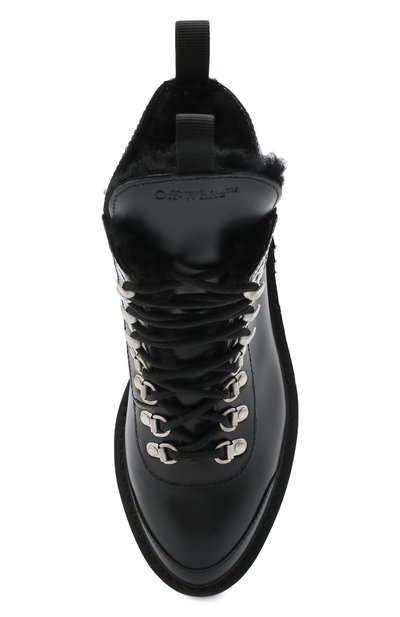 Кожаные ботинки OFF-WHITE, арт. 0WIA045E20LEA0011001, фото 5