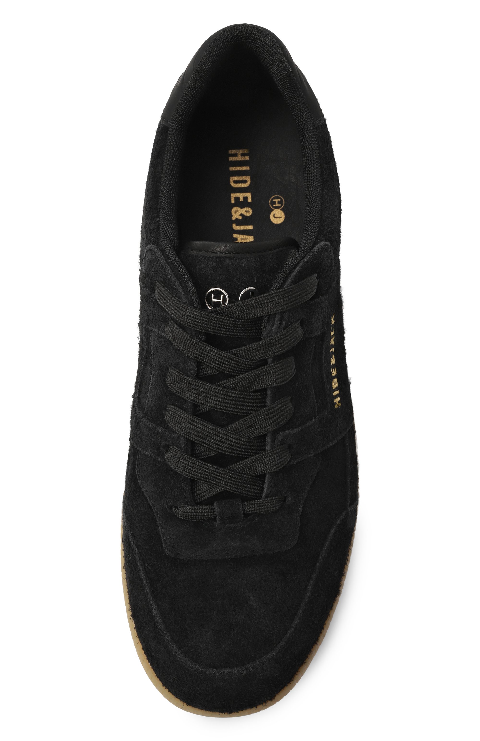 Замшевые кеды shaggy HIDE AND JACK, арт. SHAGGBLKHNY, фото 6