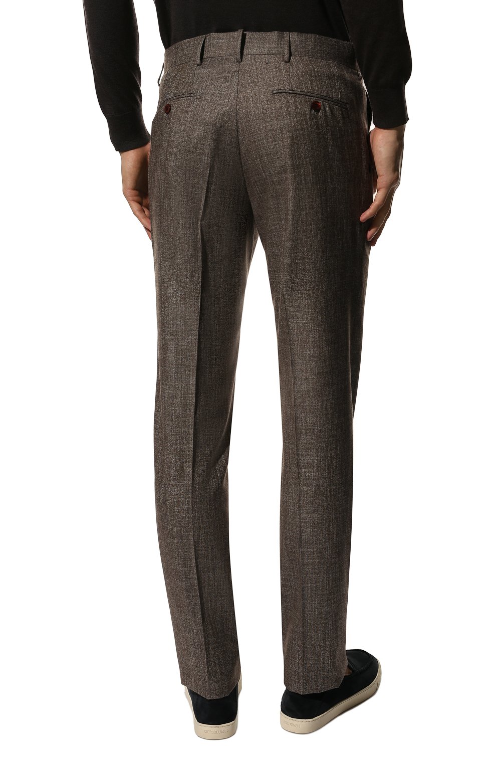 Брюки из шерсти и хлопка STEFANO RICCI, арт. *M5T022T003/BI25HC, фото 4