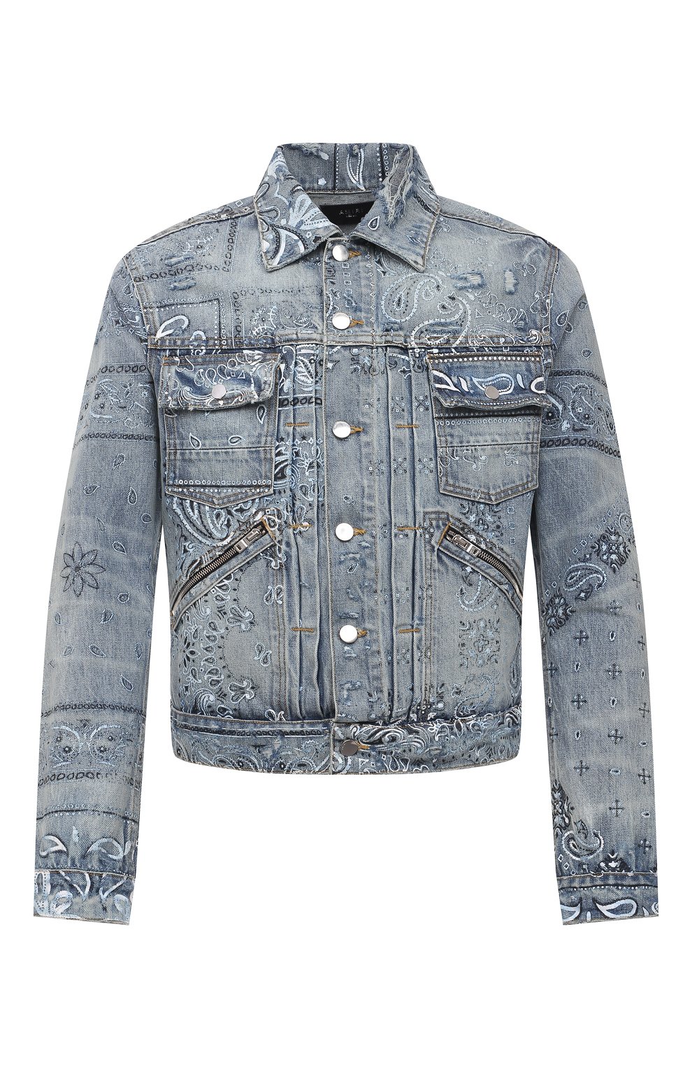 Джинсовая куртка AMIRI, арт. MDT002-408, фото 1