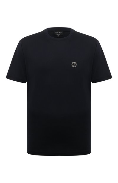 Мужская хлопковая футболка GIORGIO ARMANI, арт. 6RSM73/SJTKZ