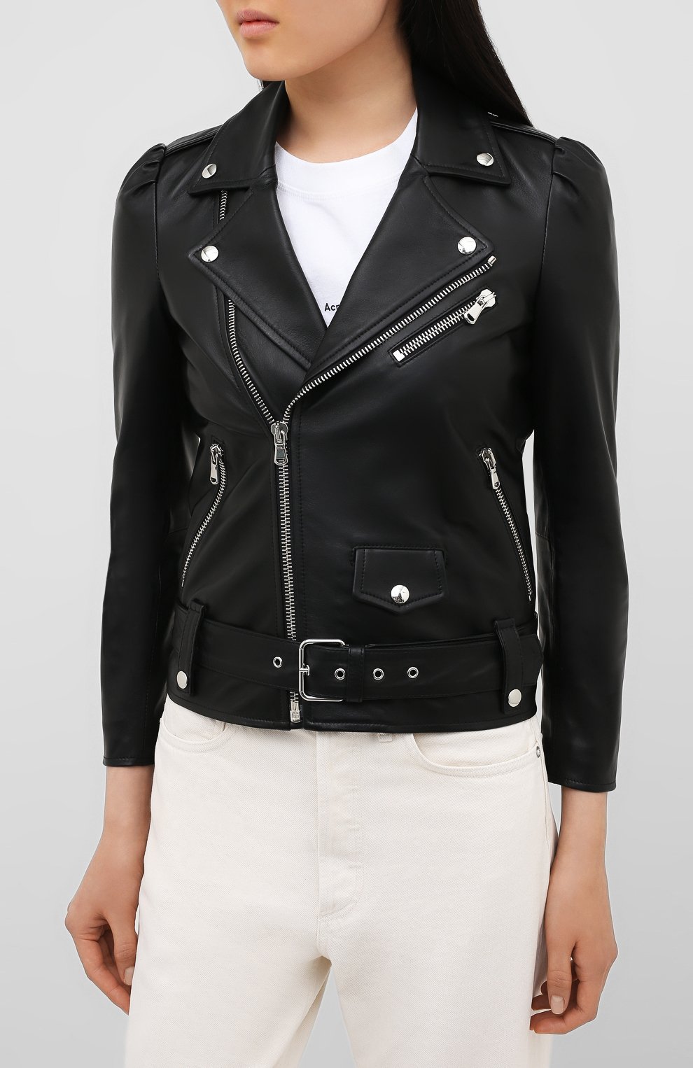 Кожаная куртка REDVALENTINO, арт. UR3NA02Q/57M, фото 3