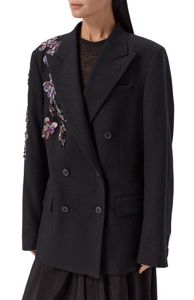 Шерстяной жакет DRIES VAN NOTEN, арт. 262-130404/4265, фото 3