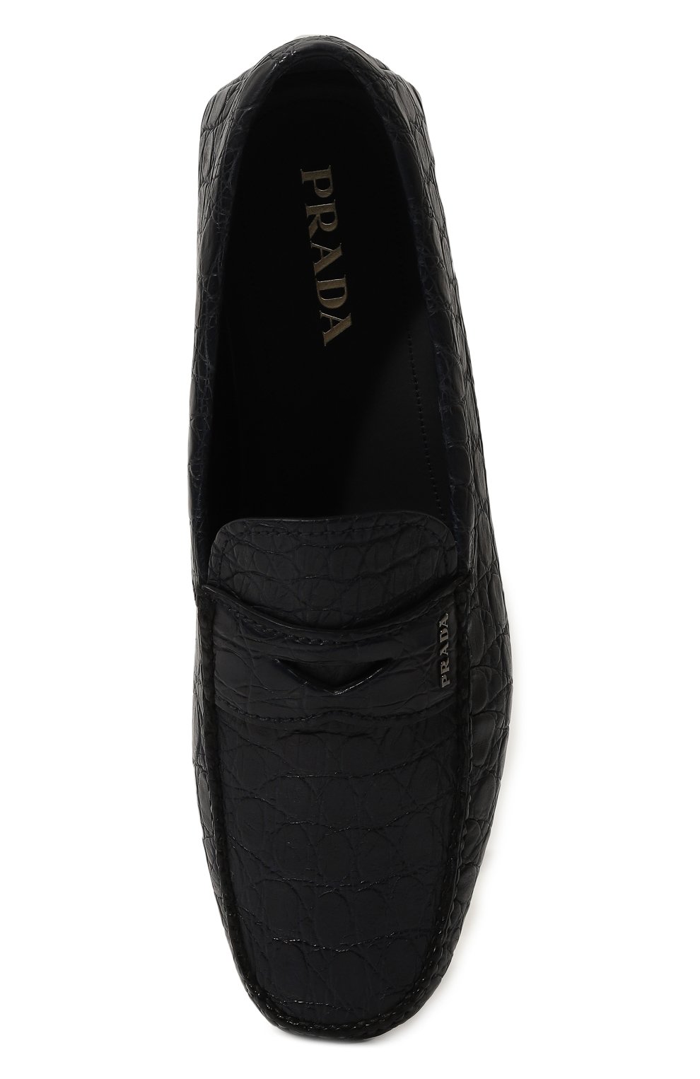Мокасины из кожи каймана PRADA, арт. 2DD158-XNL-F073A-U00F, фото 6