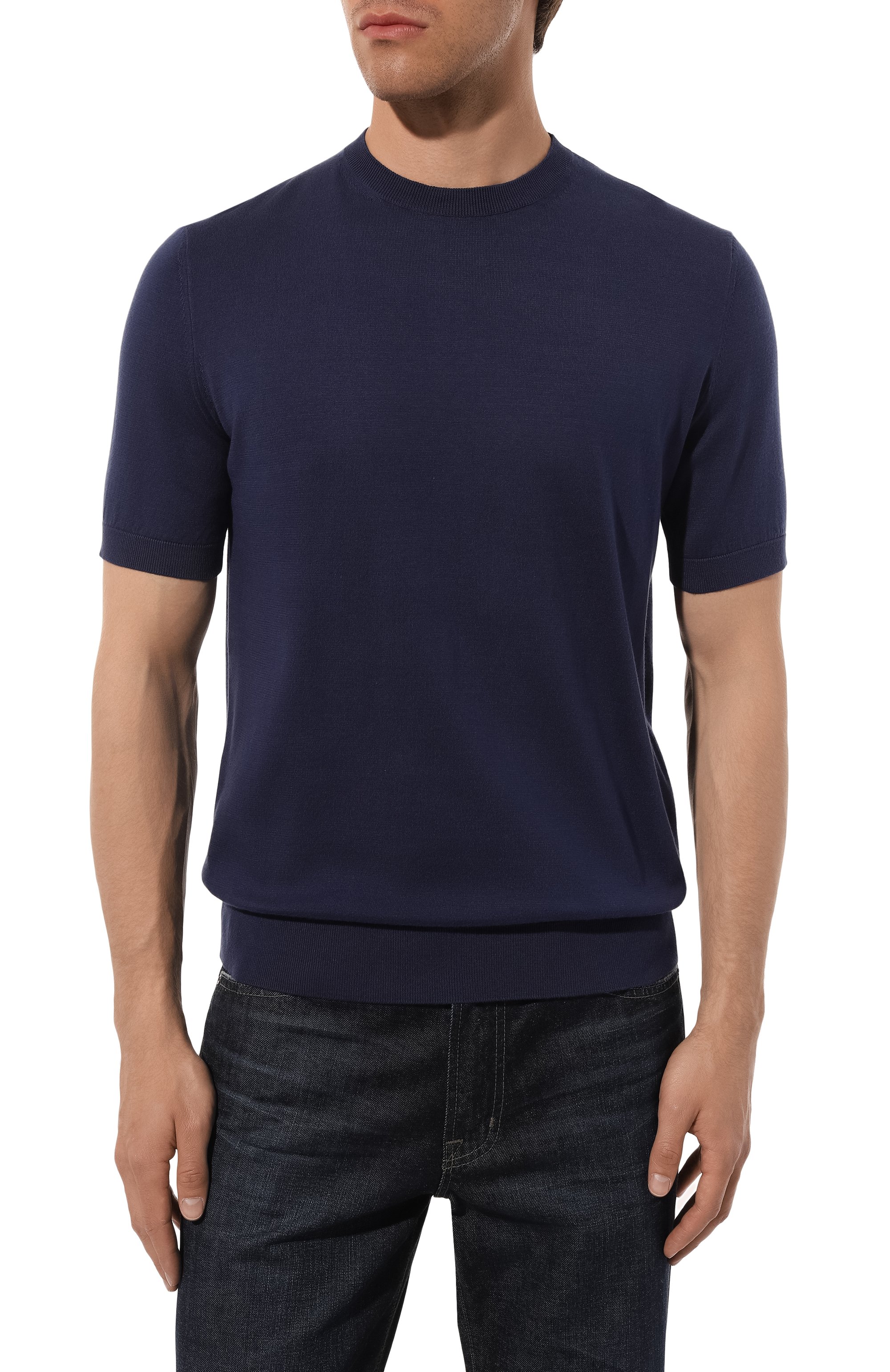 Хлопковый джемпер ZEGNA, арт. E8C90A7/C10, фото 3