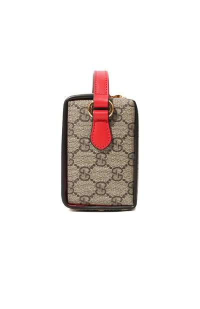 Сумка gg supreme mini GUCCI бежевого цвета по цене 187200 руб., арт. 677610 UKEAV, фото 4 Сумка gg supreme mini GUCCI, арт. 677610 UKEAV, фото 4