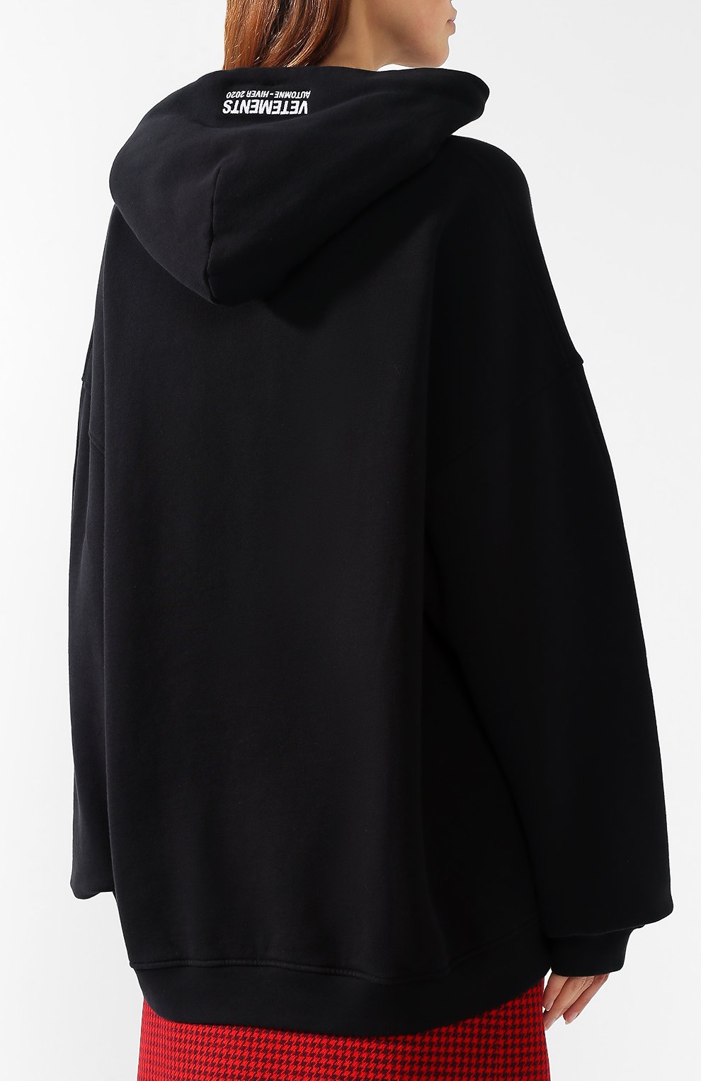 Хлопковое худи VETEMENTS, арт. UAH20TR739/W, фото 4
