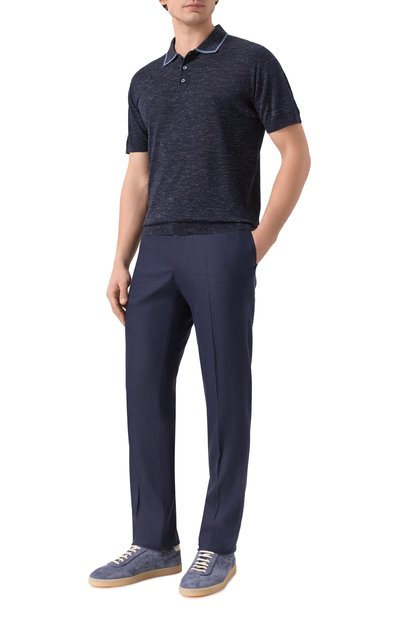 Поло из шерсти и шелка CORNELIANI, арт. 27M545/2725130, фото 2