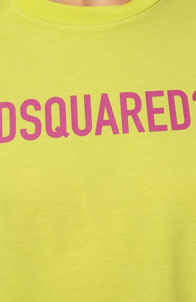 Хлопковая футболка DSQUARED2, арт. S75GD0283/S22427, фото 5