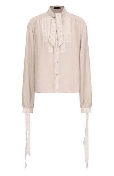 Мужская шелковая блузка ANN DEMEULEMEESTER, арт. B0013977/FA731